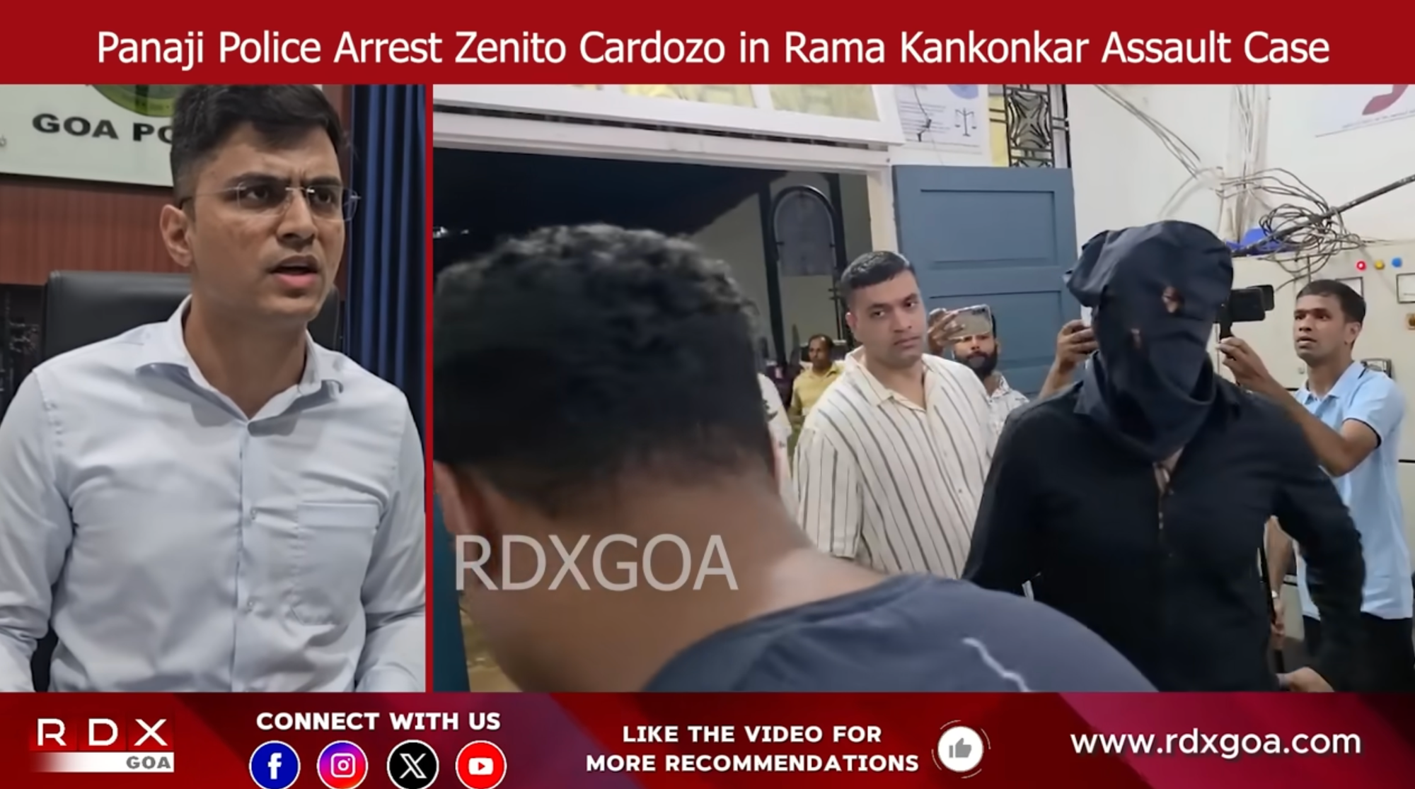 Panaji Police Arrest Zenito Cardozo in Rama Kankonkar Assault Case